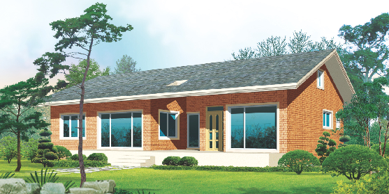 Eco-friendly house