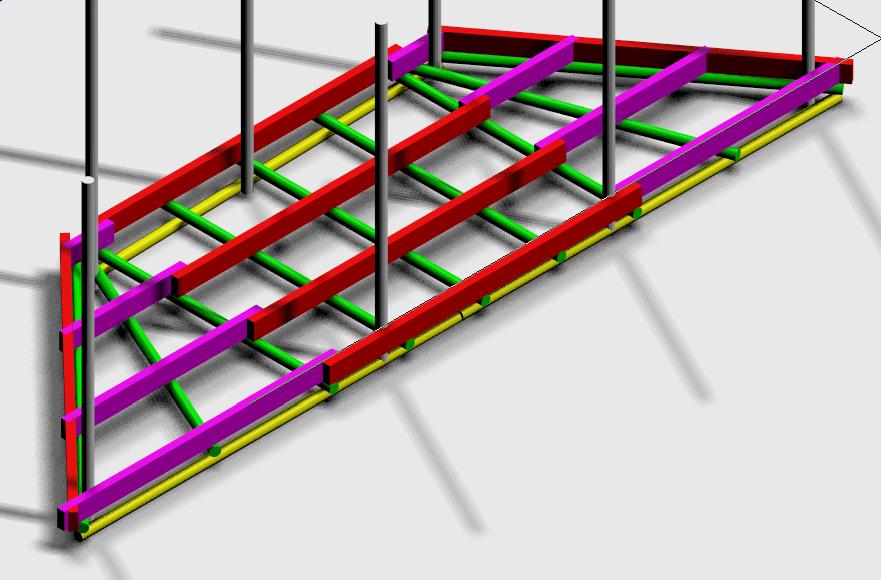 Steel frame