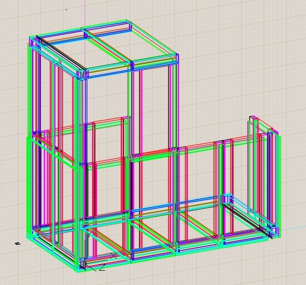 Frame model